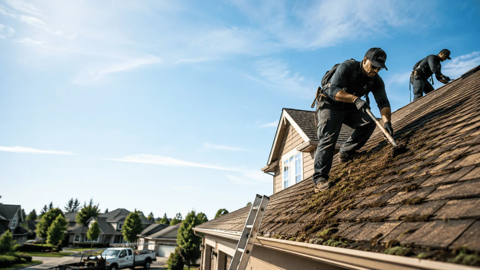 Roof Moss Removal in Exeter, MO near me